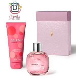 KIT CELEBRE AGORA SUA FORÇA COLONIA 100ML/HID200ML MAES 2025 874224 BOTICARIO