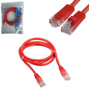Cabo De Rede Patch Cord Cat5e 5 Metros Vermelho 1090 2 FLEX