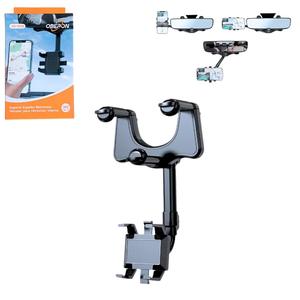 Suporte Para Celular Espelho Retrovisor Rotação 360 OR-SP08 OBERON