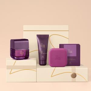 KIT NATURA ILIA SECRETO 3 ITENS DEO PARFUM/SABONETE EM BARRA 90G/HIDRATANTE PARA AS MAOS MAES 2025 619106 NATURA