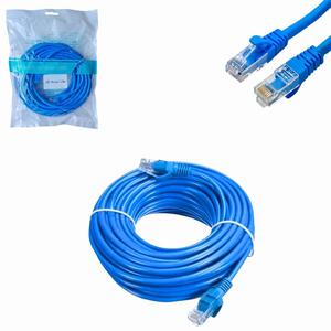 Cabo De Rede Patch Cord Cat6 Rj45 10 Metros Azul CAT6 GENERICO