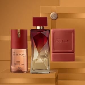 ESTOJO ESSENCIAL ATO FEMININO 3 ITENS DEO PARFUM 100ML+ SPRAY 100ML+SABOENETE EM BARRA 2X110G 207089 NATURA