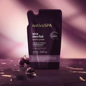 NATIVA SPA REFIL HIDRATANTE CORPORAL UVA MERLOT 400ML 589807 BOTICARIO