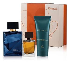 ESTOJO ESSENCAL OUD 3 ITENS DEO PARFUM 100ML + DEO PARFUM 25ML + HIDRATANTE 100ML 273767 NATURA