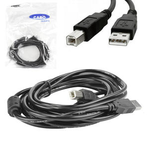 Cabo De Impressora Com Filtro USB 2.0 Macho Para Macho 5 Metros DEX C-50 DEX