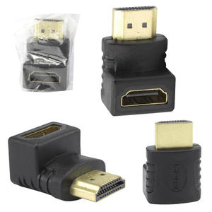 Adaptador HDMI Macho Para Fêmea 90 Graus 90 graus GENERICO