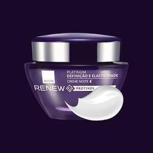 RENEW PLATINUM DEFINIÇÃO E ELASTICIDADE CREME NOITE 50G 325535 AVON
