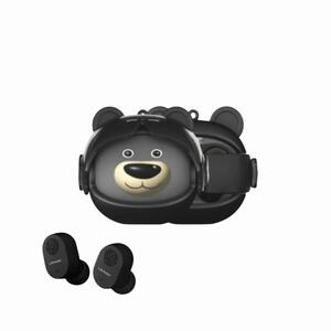 Fone De Ouvido Sem Fio Bluetooth TWS Ursinho LEF-366C LEHMOX