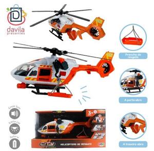 HELICOPTERO DE RESGATE BBR TOYS 571658 BBR IMPORTAÇÃO E EXPORTAÇÃO