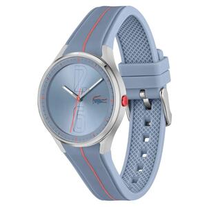 RELOGIO LACOSTE FEMININO BORRACHA AZUL FUNDO AZUL LACOSTE VIVARA JOIAS