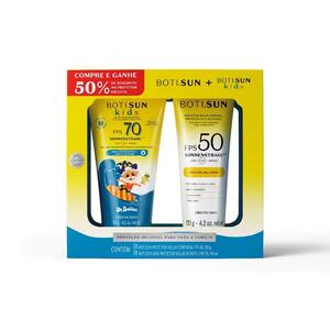 KIT PROTETOR SOLAR BOTI.SUN KIDS FPS 70 + PROTETOR CORPORAL FPS 50 1 BOTICARIO
