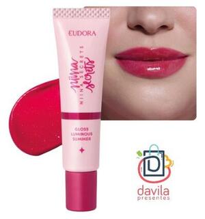 NIINA SECRETS GLOSS LUMINOUS SUMMER VERMELHO 12ML 890842 Eudora