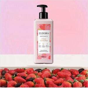 EUDORA INSTANCE LOÇÃO CORPORAL FRUTAS VERMELHAS 400ML 87126 Eudora