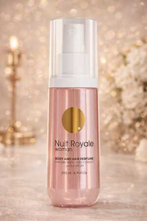 BODY SPLASH NUIT ROYALE CABELO E CORPO 200ML 407310 BELLA FAMME