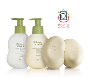 CONJUNTO MMBB 3 ITENS SHAMPOO+CONDICIONADOR+SABONETES EM BARRA 2X100G 209540 NATURA
