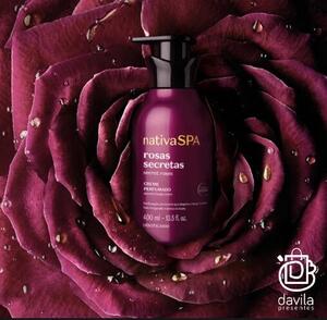 NATIVA SPA ROSAS SECRETAS LOÇÃO CORPORAL 400ML 854196 BOTICARIO