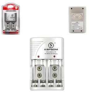 CARREGADOR DE PILHAS AA/AAA/9V KA-1361 KAPBOM