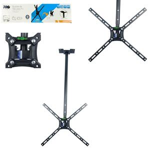 Suporte de Teto Para TV Com 3 Níveis de Movimentação Para TVS, LCD E LED 13-55 Com Inclinação PQST-AT55T PROELETRONIC