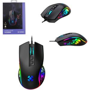 Mouse Gamer Vickers New Edition 8000dpi RGB Preto VICKERS FORTREK