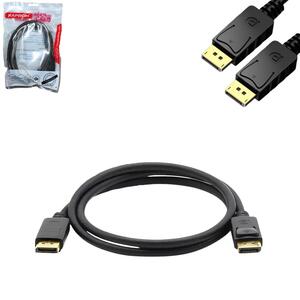 Cabo Displayport Macho Para Macho Blindado 3 Metros 4K KA-DP-3M KAPBOM