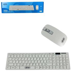 Kit Teclado e Mouse Sem Fio KP-TE123 KNUP