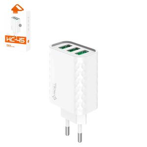 Carregador Turbo USB 12W Com Cabo Type-C HC-45 PMCELL