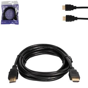 Cabo Hdmi 2.0 4K 3 Metros Preto HD203 FORTREK