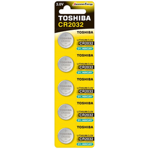 Bateria 3V CR2032 5 Unidades PACK GENERICO CR2032T TOSHIBA