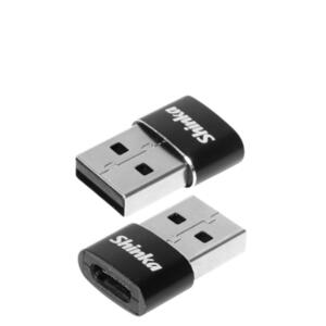 Adaptador USB-C Fêmea Para USB Macho 2.0 AT-TPC-USB SHINKA