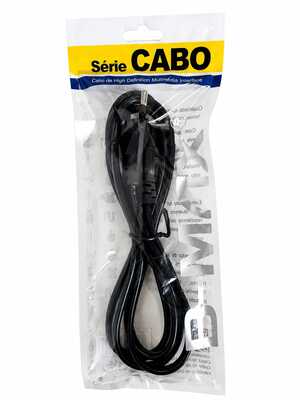 Cabo De Energia Para Notebook Bipolar 1.50 Metros BM-8683 B-MAX