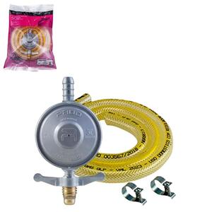 Kit Regulador Gas Pado Zm Fp 0111-5 1kg/h Mangueira 1,25 M ZMFP-0111 5 PADO
