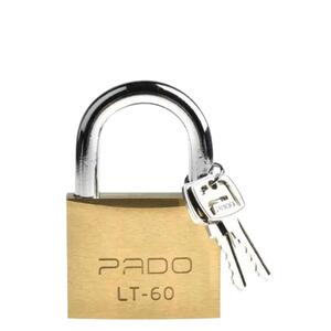 Cadeado De Latão Lt-60mm Tradicional Pado Cor Dourado LT-60MM PADO