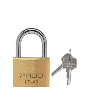 Cadeado De Latão Lt-40mm Tradicional Pado Cor Dourado LT-40MM PADO