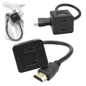 Cabo Adaptador Duplicador HDMI 1 Entrada 2 Saídas DEX HH-103-10 HH-103-10 DEX