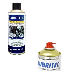 Lubritec Desengripante Aerossol 300 Ml 210G IMPLASTEC PALB021012 300ML IMPLASTEC