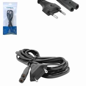 Cabo De Energia Para Notebook Bipolar 1.50 Metros GT-BIPOLAR GLOBAL TIME