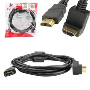 Cabo HDMI 2 Metros Com Saída 90 Graus Banhadas FULL HD com Filtro LOTUS HDMI 90 GRAUS LOTUS