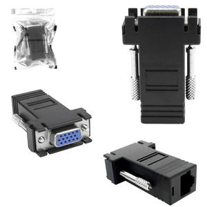 Adaptador VGA Fêmea Para Rj45 Fêmea -Oem VGA VGA GENERICO