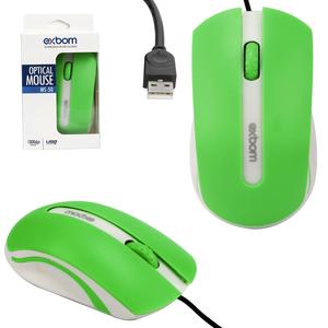 Mouse 1000 Dpi Verde MS-50 MS-50 EXBOM