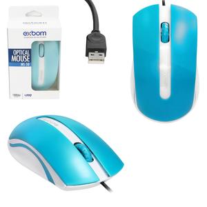 Mouse 1000 Dpi Azul MS-50 MS-50 EXBOM