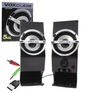 Caixa De Som Voxcube Stereo Usb Para Pc Iphone Ipad Ipod Notebook Mp3 Mp4 Vc-878 VC-878 INFOKIT