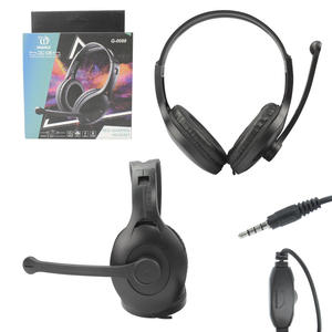 Headphone Gamer Com Microfone Preto Q-0088 GENERICO