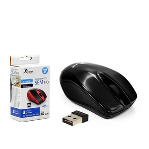 Mouse Óptico Sem Fio Usb 1200Dpi Preto G12 G12 KNUP
