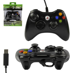 Controle Xbox 360 Com Fio Joystick Preto KP-5121A KP-5121A KNUP