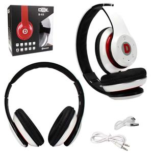 Headphone Bluetooth SD Card FM Branco Dex B-65 B-65 DEX