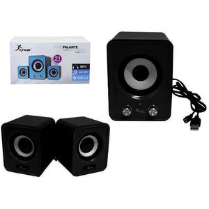 Caixa De Som USB MP3 12W Rms Cores Sortidas KP-7023 KNUP