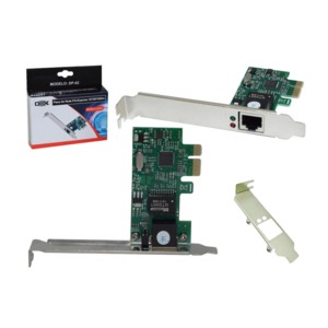 Placa De Rede Pci Express 10 100 1000 Dp-02 DEX DP-02 DEX