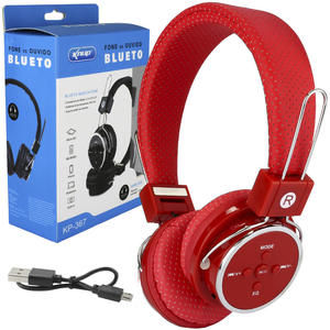 Headphone Bluetooth 3.0 SD Card FM Cores Sortidas KP-367 KNUP