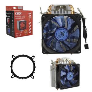 Cooler Para Processador Intel E Amd Azul Dx-9000 DX-9000 DEX