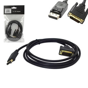 Adaptador DisplayPort Para Dvi Macho 24+1 1.80 Metros DISPLAYPORT GENERICO